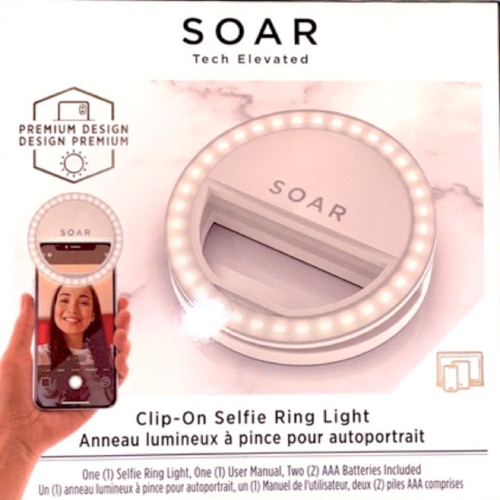 Soar selfie ring light
